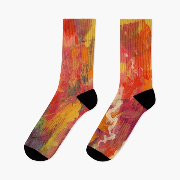 Item preview, Colorful Abstract Painting Red designed and sold by sheseddit.