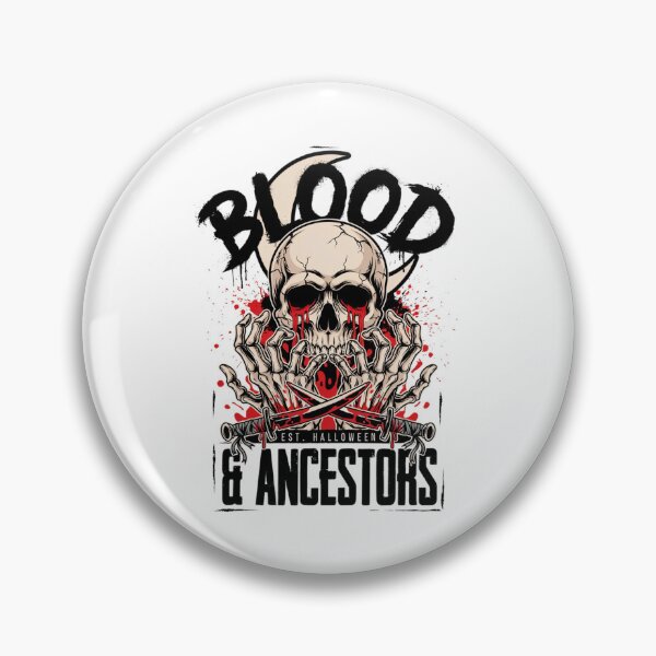 Item preview, Blood & Ancestors T-Shirt | Skull Roses Dark Heritage Halloween Graphic Tee v8 designed and sold by DarylWelsh2024.