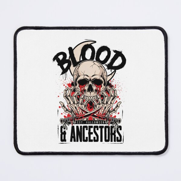 Item preview, Blood & Ancestors T-Shirt | Skull Roses Dark Heritage Halloween Graphic Tee v8 designed and sold by DarylWelsh2024.