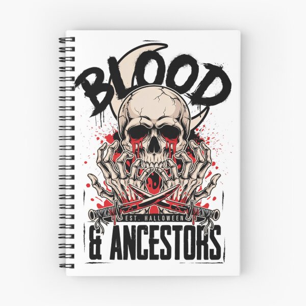 Item preview, Blood & Ancestors T-Shirt | Skull Roses Dark Heritage Halloween Graphic Tee v8 designed and sold by DarylWelsh2024.