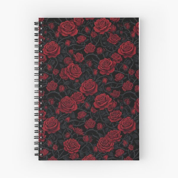 Item preview, Dark Crimson Roses Gothic Floral Pattern designed and sold by Owcomm.
