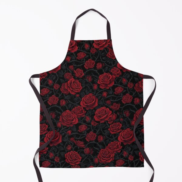 Item preview, Dark Crimson Roses Gothic Floral Pattern designed and sold by Owcomm.