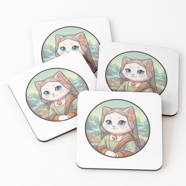 Item preview, Medieval Cat – Renaissance Portrait Art designed and sold by 1smillaundfiete.