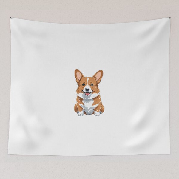 Item preview, Corgi Dog Character Winter Holiday Style – Corgi owner gift designed and sold by michallechowicz.