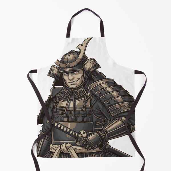 Item preview, Horned Samurai Warrior Portrait designed and sold by Ceylune.
