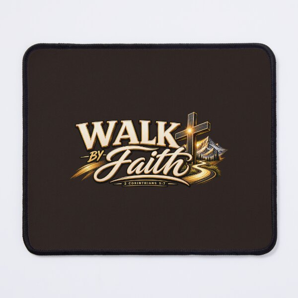 Item preview, Walk By Faith – Christian Cross Mountain Design designed and sold by HO•Designs.