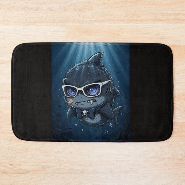 Item preview, Gothic Emo Shark with Eyeliner designed and sold by Goth Pets .