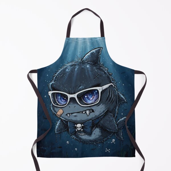 Item preview, Gothic Emo Shark with Eyeliner designed and sold by Goth Pets .