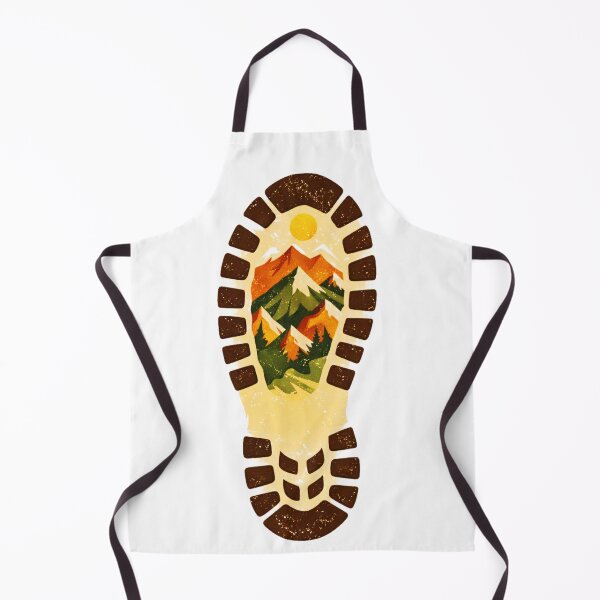 Item preview, Boot Print Mountain Adventure designed and sold by GabeMountainArt.