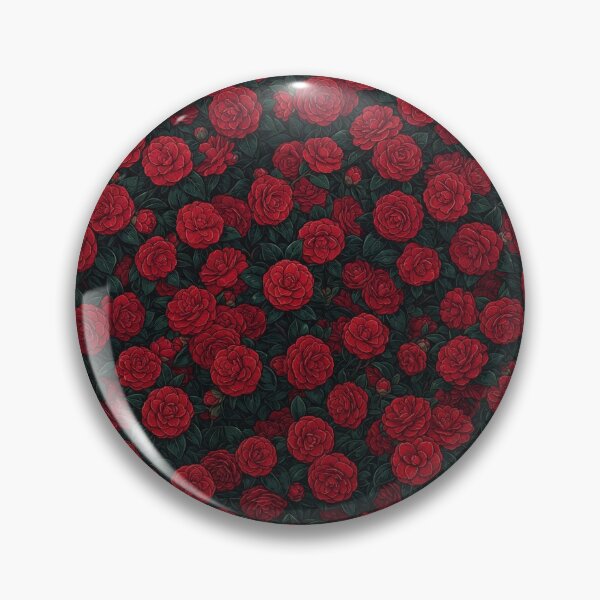 Item preview, Deep Red Roses Floral Pattern designed and sold by Owcomm.
