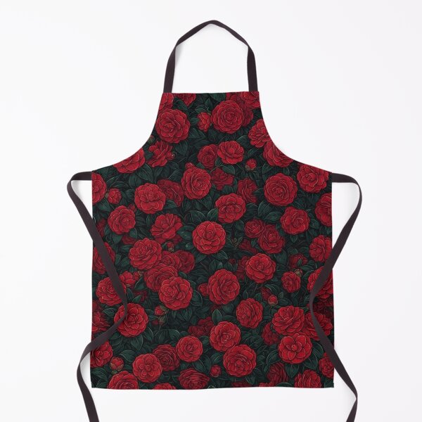 Item preview, Deep Red Roses Floral Pattern designed and sold by Owcomm.