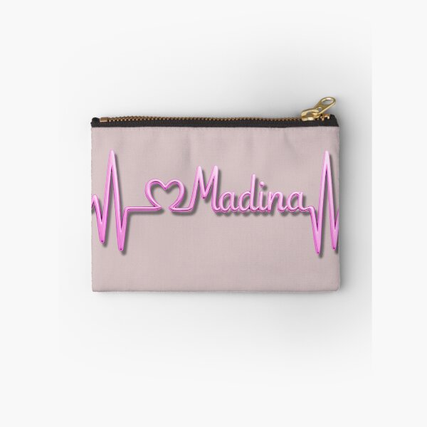 Item preview, Madina Heartbeat Line (V.5) – Islamic City Love Typography Design designed and sold by D-Islamic.