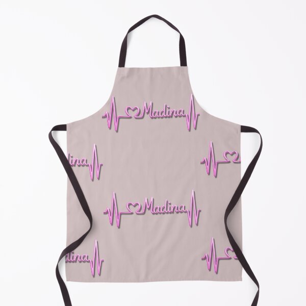 Item preview, Madina Heartbeat Line (V.5) – Islamic City Love Typography Design designed and sold by D-Islamic.