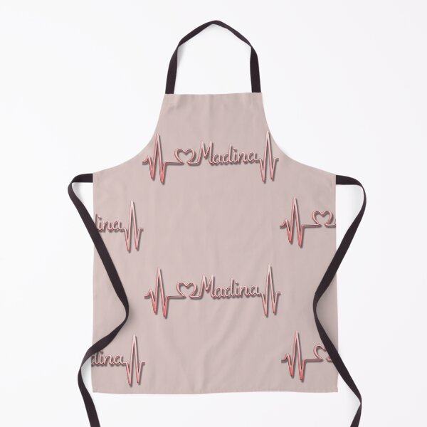 Item preview, Madina Heartbeat Line (V.6) – Islamic City Love Typography Design designed and sold by D-Islamic.