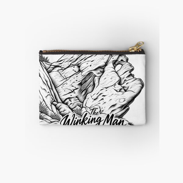 Item preview, The Winking Man – Staffordshire/Peak District Line Art Illustration designed and sold by Tee Visions.