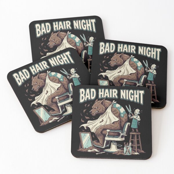 Item preview, HALLOWEEN Bad Hair Night Funny Mummy Salon designed and sold by Uglyandcute.