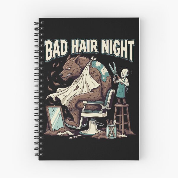 Item preview, HALLOWEEN Bad Hair Night Funny Mummy Salon designed and sold by Uglyandcute.