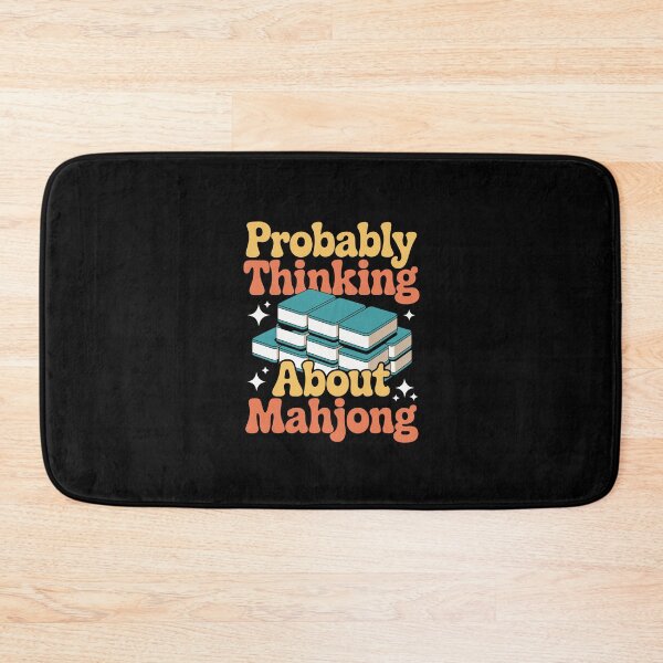 Item preview, Probably Thinking About Mahjong designed and sold by jkrphoto.