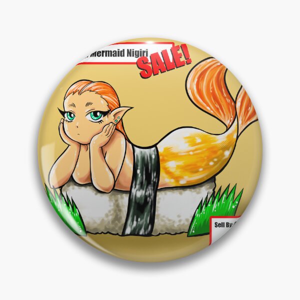 Item preview, Yellow Tail Mermaid Nigiri designed and sold by Ibbuurin.