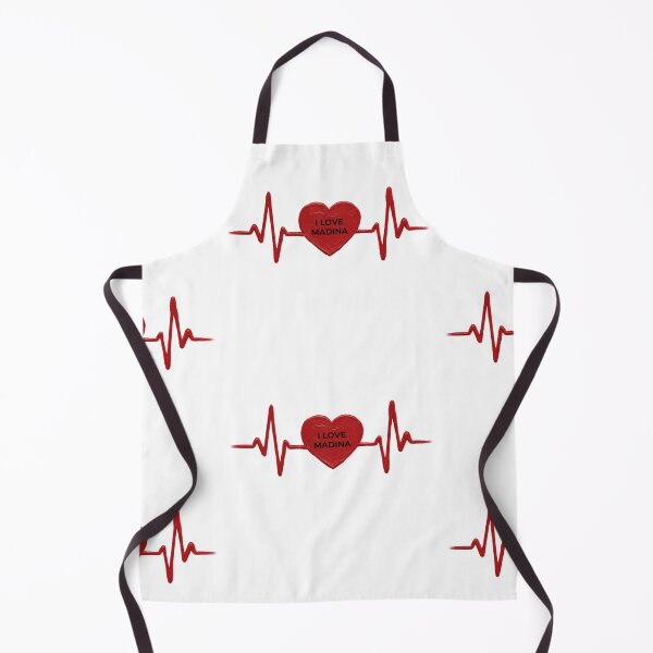 Item preview, Madina in My Heart - Islamic Heartbeat Pulse Art designed and sold by D-Islamic.