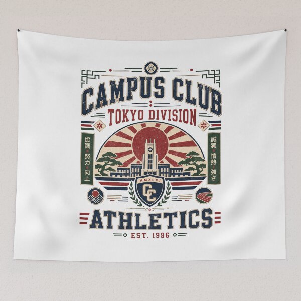 Item preview, College Varsity Tokyo Division 2026 – Retro 90s Campus Athletics Japanese Inspired Design designed and sold by Cary-s.