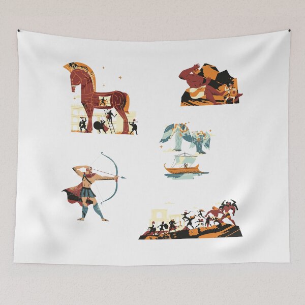 Item preview, The Odyssey | Some of the sagas designed and sold by Nyxander's Bookish Catalogue.