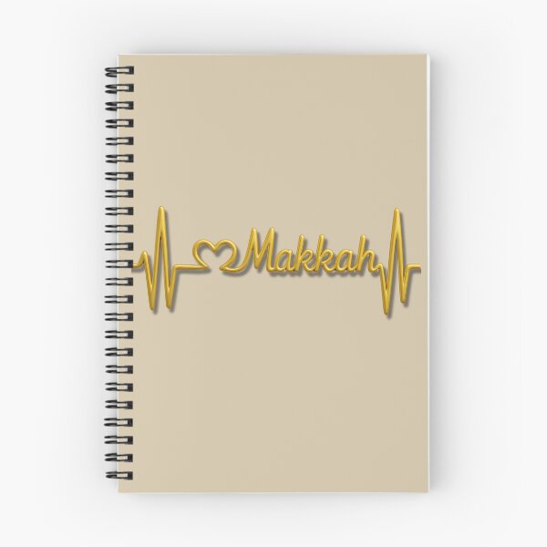 Item preview, Makkah Heartbeat Line (V.1) – Islamic City Love Typography Design designed and sold by D-Islamic.
