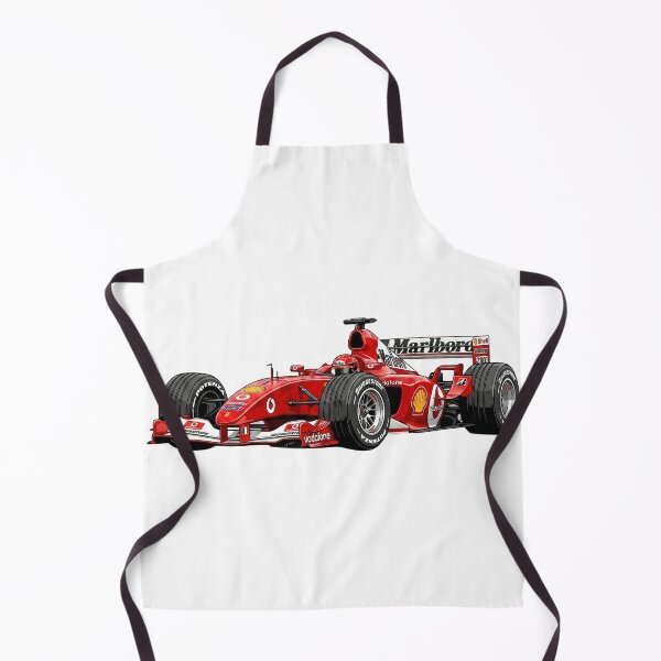 Item preview, 2002 Ferrari F2002 Michael Schumacher World Champion F1 Racing Car Illustration designed and sold by Motorline44.
