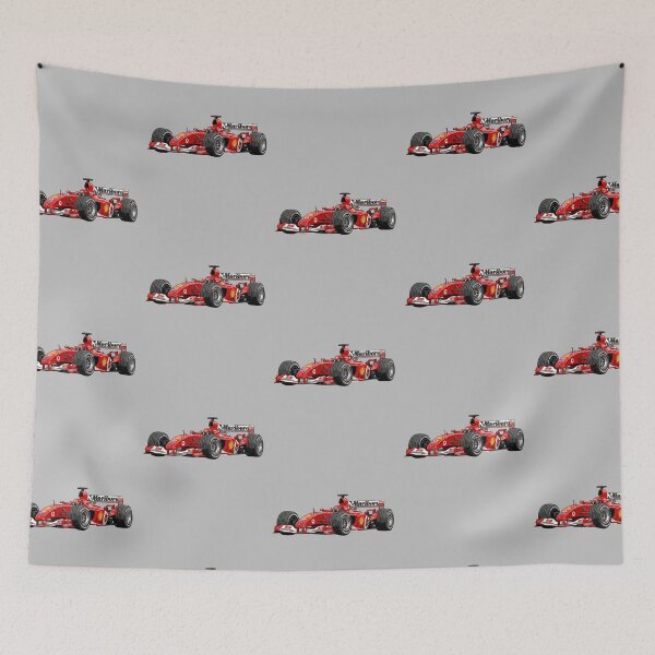 Item preview, 2002 Ferrari F2002 Michael Schumacher World Champion F1 Racing Car Illustration designed and sold by Motorline44.