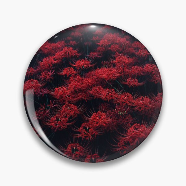 Item preview, Dark Red Spider Lily Field Bloom designed and sold by Owcomm.
