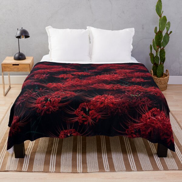 Item preview, Dark Red Spider Lily Field Bloom designed and sold by Owcomm.