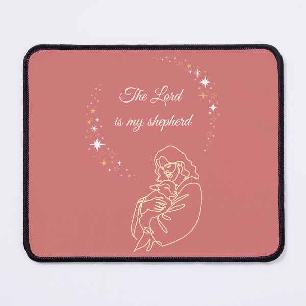 Item preview, The Lord Is My Shepherd Jesus Art - Line Art Psalm 23 Illustration designed and sold by Dany and Dom.