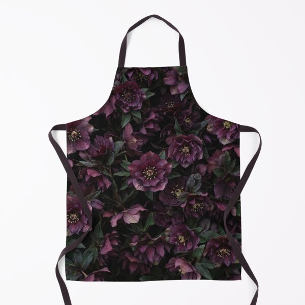 Item preview, Dark Purple Hellebore Flower Pattern designed and sold by Owcomm.