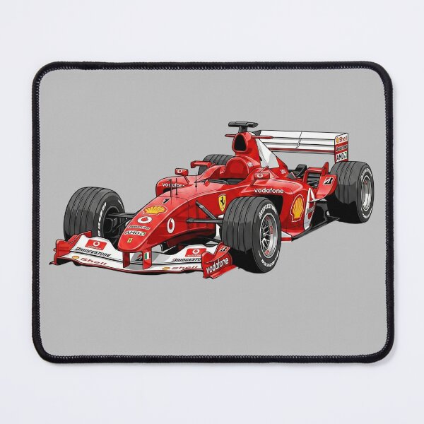 Item preview, 2003 Ferrari F2003-GA Michael Schumacher World Champion F1 Racing Car Illustration designed and sold by Motorline44.
