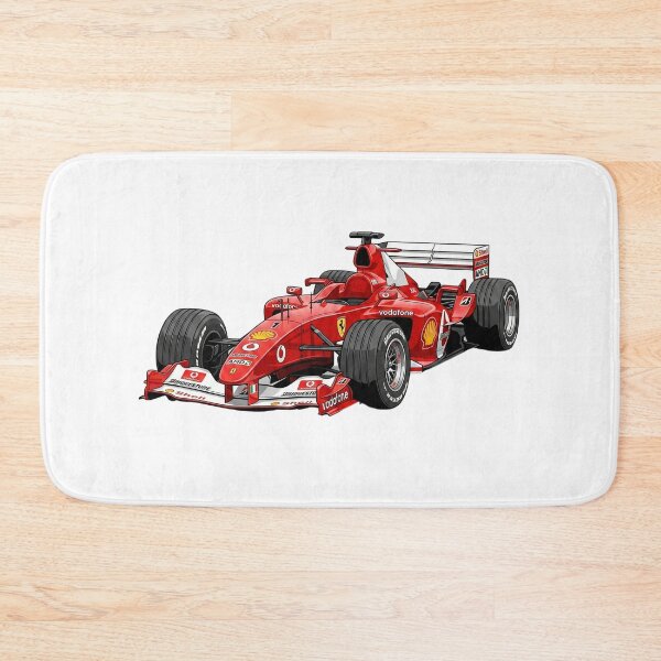Item preview, 2003 Ferrari F2003-GA Michael Schumacher World Champion F1 Racing Car Illustration designed and sold by Motorline44.