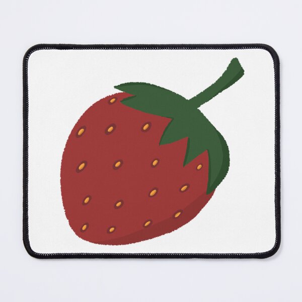 Item preview, .Hand Drawn Strawberry, Red Berry Fruit Art designed and sold by Tanapan2529.