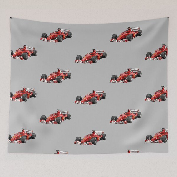 Item preview, 2003 Ferrari F2003-GA Michael Schumacher World Champion F1 Racing Car Illustration designed and sold by Motorline44.