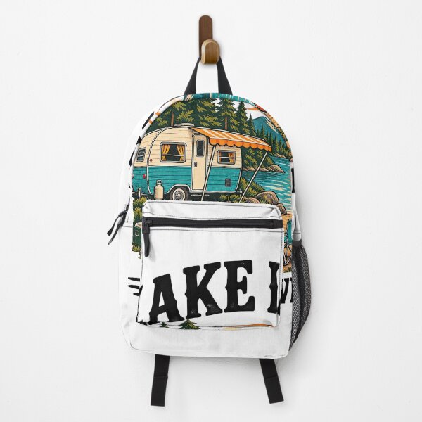 Item preview, Vintage Camper and Lakeside Camping designed and sold by urbinet.