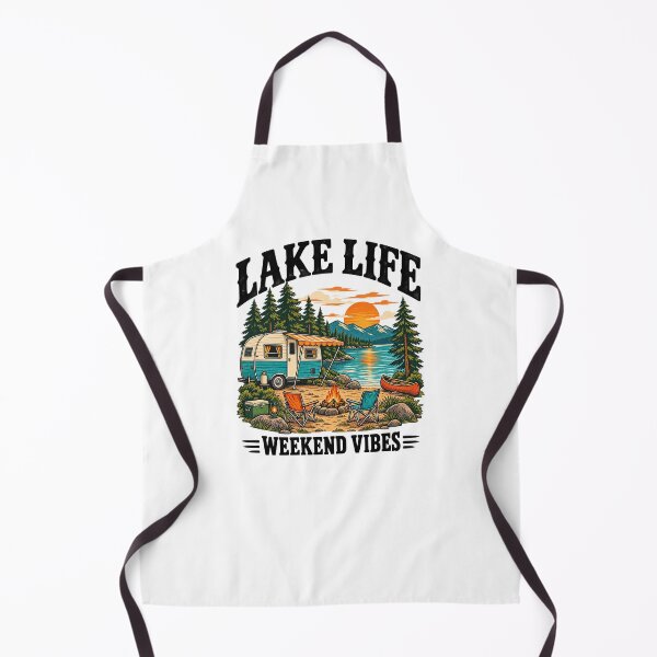 Item preview, Vintage Camper and Lakeside Camping designed and sold by urbinet.
