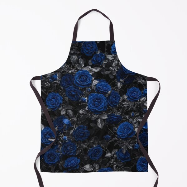 Item preview, Dark Blue Roses Floral Pattern Moody Aesthetic designed and sold by Owcomm.