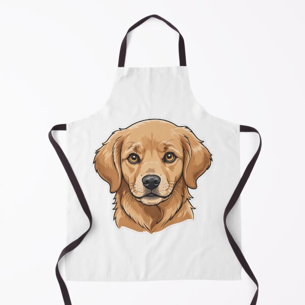Item preview, Golden Retriever Face Portrait Chibi Style – Golden retriever mom gift designed and sold by michallechowicz.