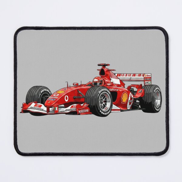 Item preview, 2004 Ferrari F2004 Michael Schumacher World Champion F1 Racing Car Illustration designed and sold by Motorline44.