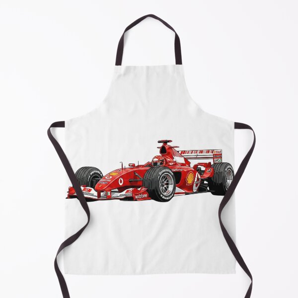 Item preview, 2004 Ferrari F2004 Michael Schumacher World Champion F1 Racing Car Illustration designed and sold by Motorline44.