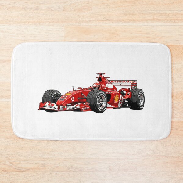 Item preview, 2004 Ferrari F2004 Michael Schumacher World Champion F1 Racing Car Illustration designed and sold by Motorline44.