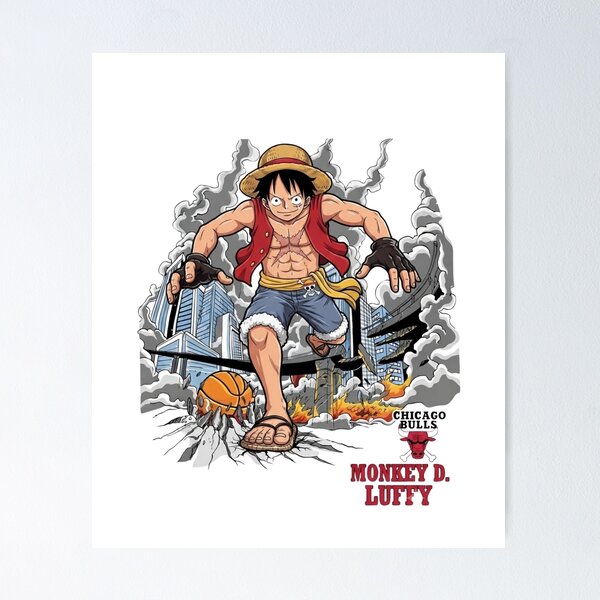 Item preview, Gráfico de Monkey D. Luffy de baloncesto de City Gear designed and sold by BlasiseDS.