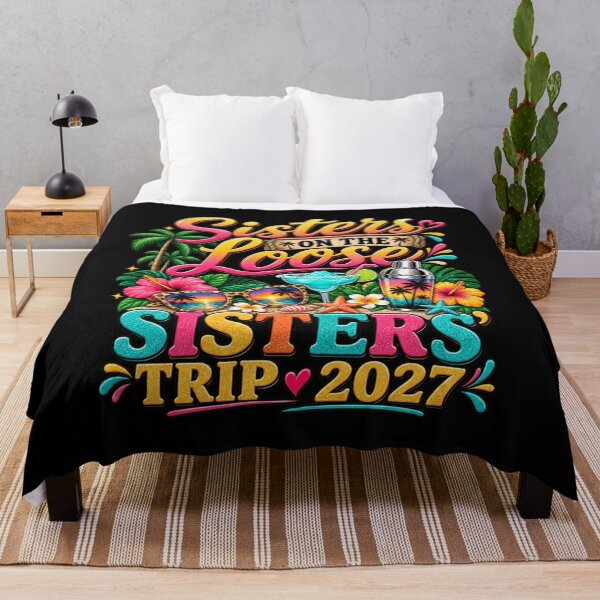 Item preview, Sisters on the Loose Sisters Trip 2027 Tropical Vacation Girls Getaway Beach Travel designed and sold by 76Valeria.