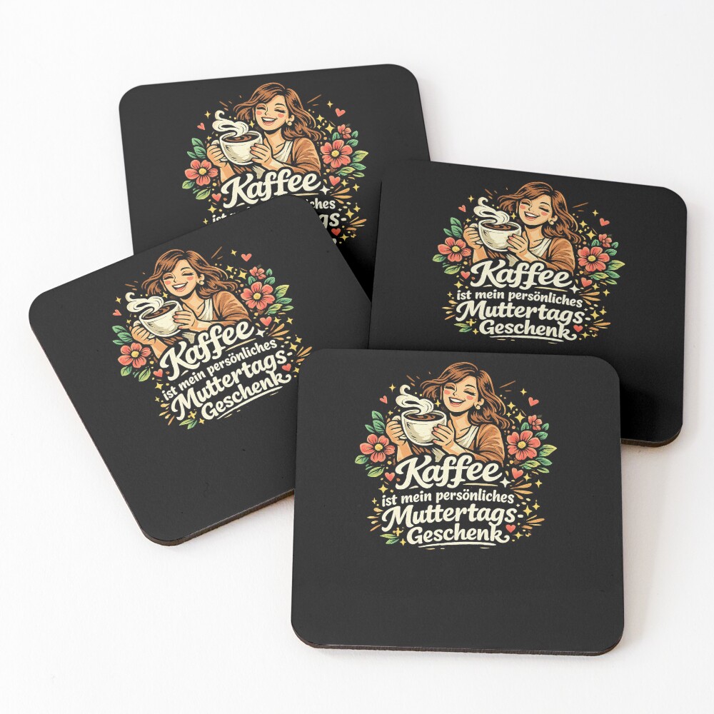 Item preview, Coasters (Set of 4) designed and sold by FunnyGiftDesign.