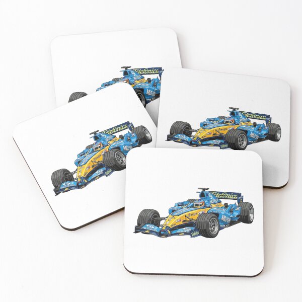 Item preview, 2005 Renault R25 Fernando Alonso World Champion F1 Racing Car Illustration designed and sold by Motorline44.