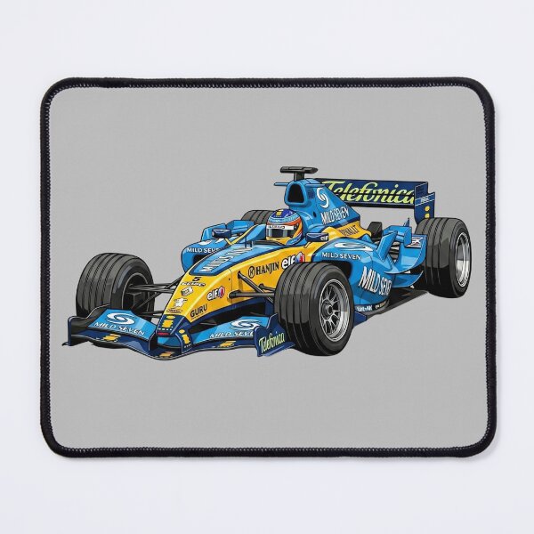 Item preview, 2005 Renault R25 Fernando Alonso World Champion F1 Racing Car Illustration designed and sold by Motorline44.