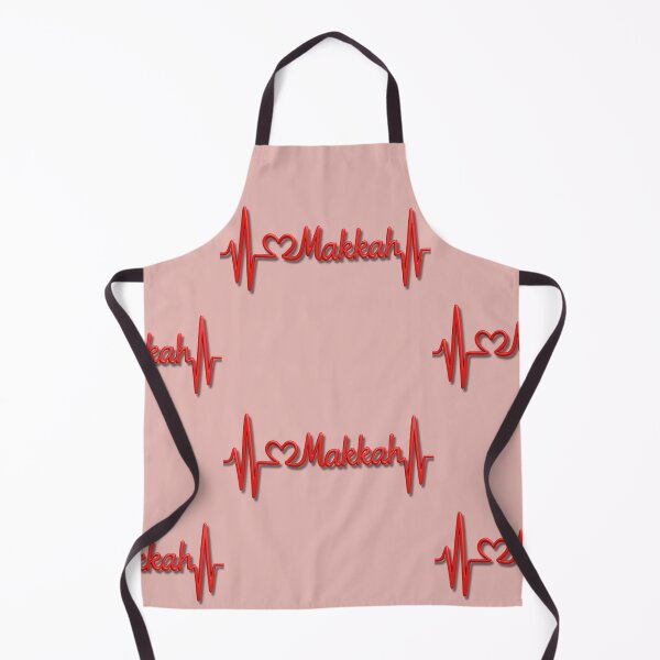 Item preview, Makkah Heartbeat Line (V.4) – Islamic City Love Typography Design designed and sold by D-Islamic.